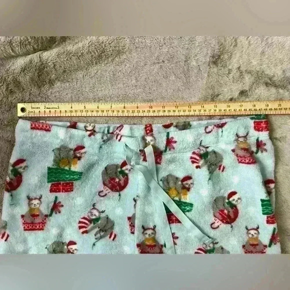 Daydream by Berkshire Home Sloth fleece pajama pants size XL - Picture 6 of 7